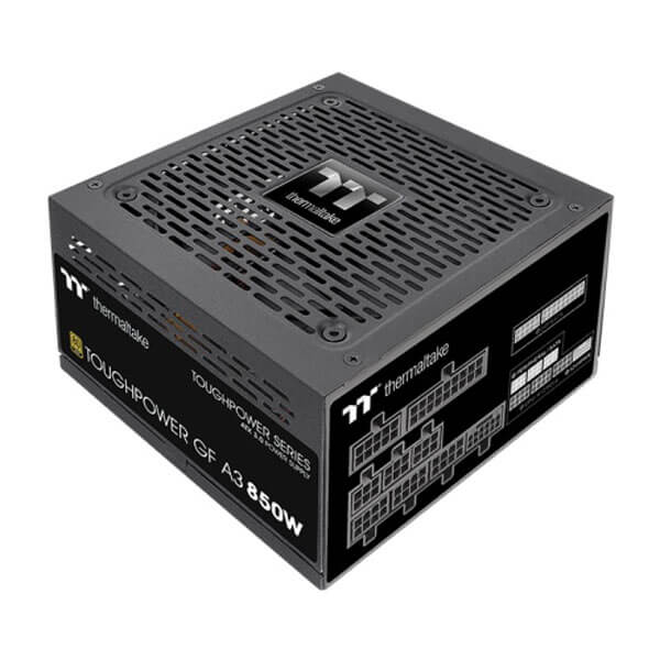 Thermaltake Toughpower GF A3 Gold 850W 80 Plus Gold ATX 3.0 Fully-Modular Power Supply with PCIe 5.0 Support