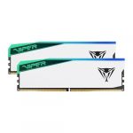 Patriot Viper Elite 5 RGB White 32GB (16GBx2) 6000MHz CL30 DDR5 Desktop RAM