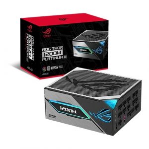 Asus ROG Thor 1200W Platinum III 80 Plus Platinum ATX 3.1 Fully-Modular Power Supply with PCIe 5.1 Support