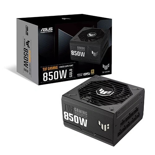 Asus TUF Gaming 850W 80 Plus Gold ATX 3.1 Fully-Modular Power Supply with PCIe 5.1 Support