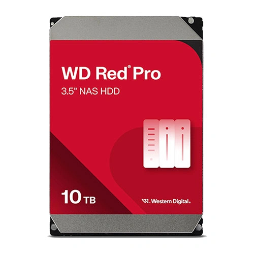 WD Red Pro 10TB 7200 RPM 3.5 Inch SATA NAS Internal Hard Drive