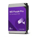 WD Purple Pro 8TB 7200 RPM 3.5 Inch SATA Surveillance Internal Hard Drive